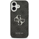 Etui Guess 4G Big 4G Classic Logo do iPhone 17 czarny srebrny