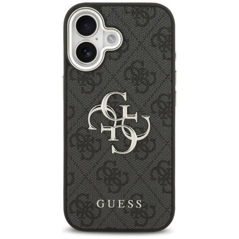 Etui Guess 4G Big 4G Classic Logo do iPhone 17 czarny srebrny