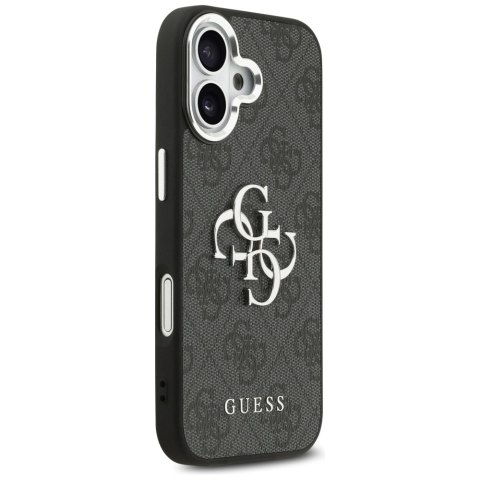 Etui Guess 4G Big 4G Classic Logo do iPhone 17 czarny srebrny