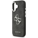 Etui Guess 4G Big 4G Classic Logo do iPhone 17 czarny srebrny