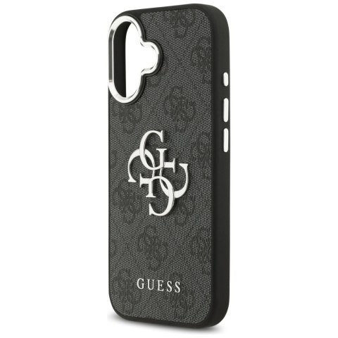 Etui Guess 4G Big 4G Classic Logo do iPhone 17 czarny srebrny