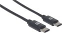 Kabel USB MANHATTAN USB typ C 1