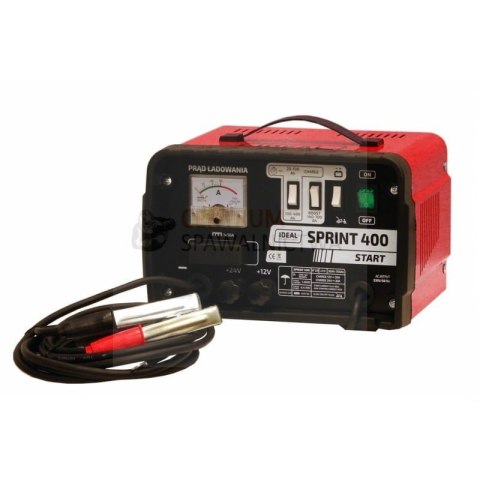 Prostownik z rozruchem Sprint 400 START 45A 230V 12/24V