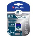Verbatim Karta pamięci Secure Digital Card Pro U3, 32GB, SDHC, 47021, UHS-I U3 (Class 10), V30