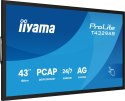 Monitor IIYAMA 108cm (42.5") T4329AS-B1AG 16:9 M-Touch 2xHDMI+UBS-C