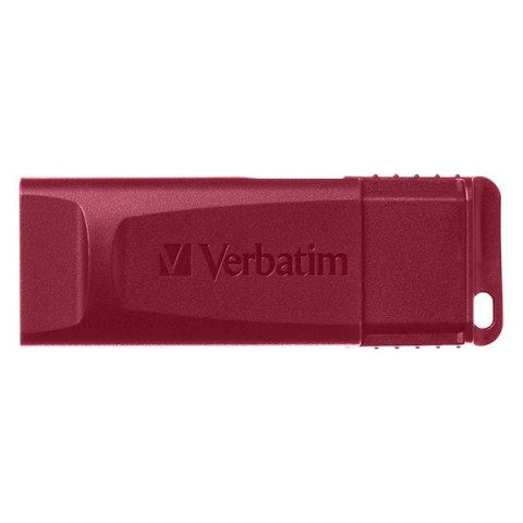 Verbatim USB flash disk, USB 2.0, 32GB, Slider, niebieski, czerwony, 49327, USB A, usb z wysuwanym złączem. 2 szt