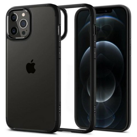 Spigen Ultra Hybrid iPhone 12/12 Pro 6,1" czarny/black matte ACS01703