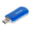 Verbatim USB flash disk, USB C, 64GB, Plectra, niebieski, 30232, USB C