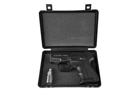 Pistolet hukowy alarmowo sygnałowy STALKER M906 BAS kal. .22 Long Blank (6 mm) Czarny