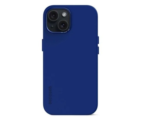 Decoded - silikonowa obudowa ochronna do iPhone 15 Plus kompatybilna z MagSafe (galactic blue)