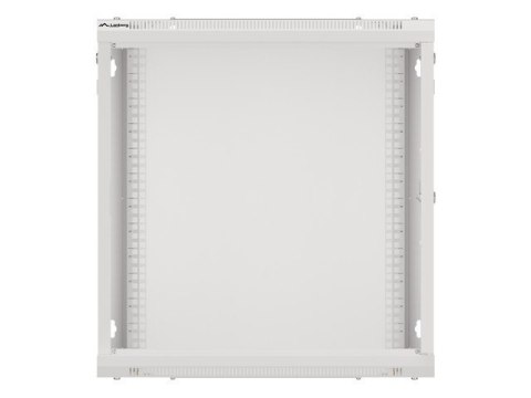 SZAFA INSTALACYJNA RACK WISZĄCA 19" 12U 600X600 SZARA DRZWI METALOWE LANBERG (FLAT PACK)