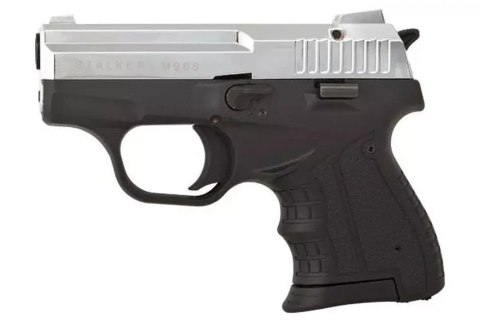 Pistolet hukowy alarmowo sygnałowy STALKER M906 BAS kal. .22 Long Blank (6 mm) Chrom błysk