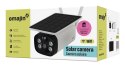 Bezprzewodowa kamera bezpieczeństwa OMAJIN OSC-01-EU solarna Biały, Czarny