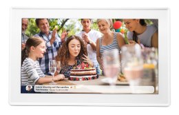 Denver PFF-1515W cyfrowa ramka na zdjęcia Biały 39,6 cm (15.6