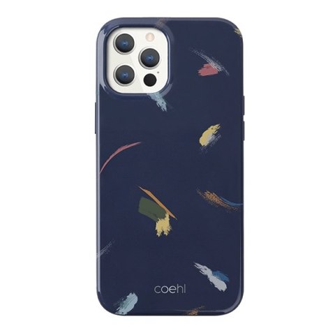 UNIQ etui Coehl Reverie iPhone 12 Pro Max 6,7" niebieski/prussian blue