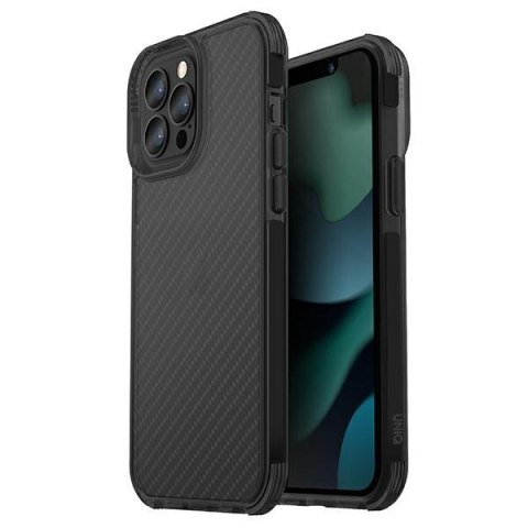 UNIQ etui Combat iPhone 13 Pro / 13 6,1" aramid smoke