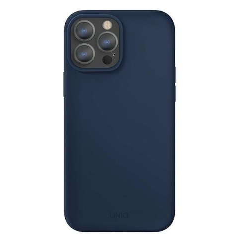 UNIQ etui Lino iPhone 13 Pro / 13 6,1" niebieski/marine blue