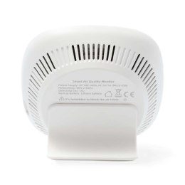 Czujnik jakości powietrza Nedis SmartLife Wi-Fi WIFISA20CBK Czarno-biały