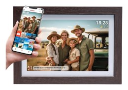 Denver PFF-1042DWMK2 cyfrowa ramka na zdjęcia Drewno 25,6 cm (10.1