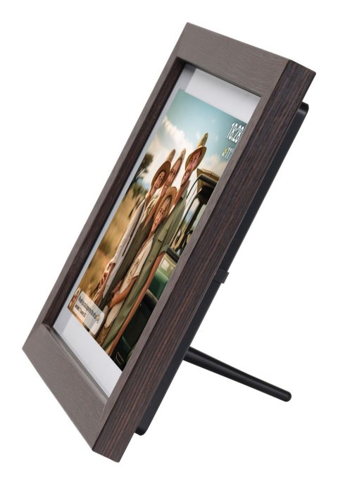 Denver PFF-1042DWMK2 cyfrowa ramka na zdjęcia Drewno 25,6 cm (10.1") Ekran dotykowy Wi-Fi