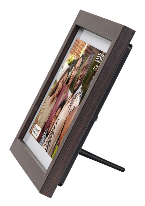 Denver PFF-1042DWMK2 cyfrowa ramka na zdjęcia Drewno 25,6 cm (10.1") Ekran dotykowy Wi-Fi