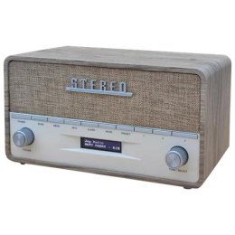 Radio przenośne cyfrowe Denver DAB-36LW brązowy, biały