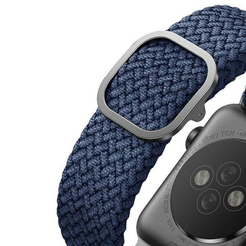 UNIQ pasek Aspen Apple Watch 40/38/41mm Braided niebieski/oxford blue