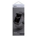 UNIQ pasek Aspen Apple Watch 44/42/45mm Braided DE szary/pebble grey