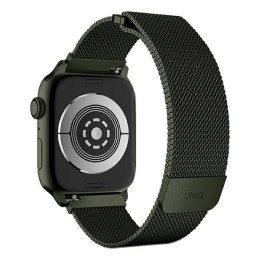 UNIQ pasek Dante Apple Watch Series 4/5/6/7/SE 42/44/45mm. Stainless Steel zielony/green
