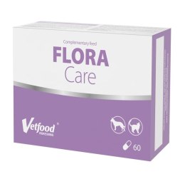 VetFood FloraCare na biegunkę dla psa i kota 60 kapsułek