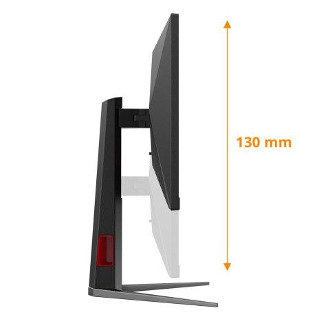 AOC G4 24G4HA monitor komputerowy 60,5 cm (23.8") 1920 x 1080 px Full HD LED Czarny, Czerwony