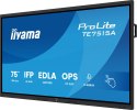 Monitor IIYAMA 189.3cm (75") TE7515A-B1AG 16:9 M-Touch 2xHDMI+2xUSB-C (Speditionsversand)