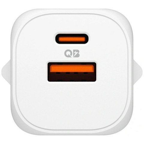 Ładowarka sieciowa Spigen Essential EE352EU 35W USB-C/USB-A biały