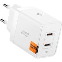 Ładowarka sieciowa Spigen Essential EE472EU 47W 2xUSB-C biały