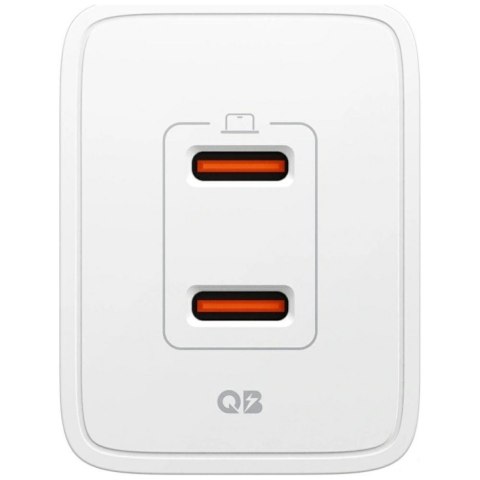 Ładowarka sieciowa Spigen Essential EE472EU 47W 2xUSB-C biały