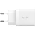 Ładowarka sieciowa Spigen Essential EE472EU 47W 2xUSB-C biały