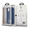 US Polo USHCP13SSFGV iPhone 13 mini 5,4" granatowy/navy Silicone Collection