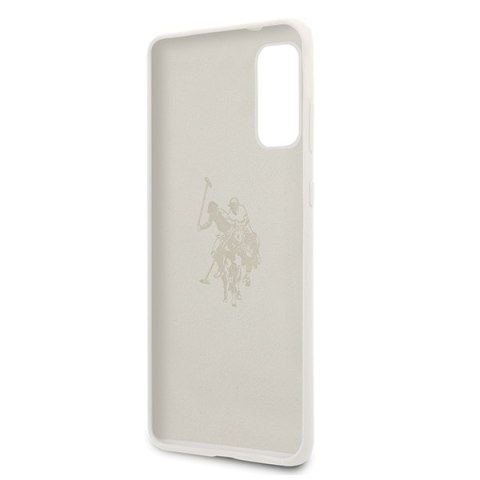 US Polo USHCS62SLHRWH S20 G980 biały/white Silicone Collection