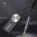 USAMS Adapter audio Bluetooth 5.0 USB-AUX szary/tarnish SJ464JSQ01 (US-SJ464)