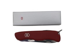 Nóż wielofunkcyjny Victorinox Forester - Ostrze z ostrzem blokującym - Nóż wielofunkcyjny - Clip Point - Poliamid - Czerwony - 1