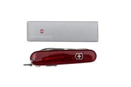 Scyzoryk Victorinox V-1.37 03.T Climber czerwony przezroczysty