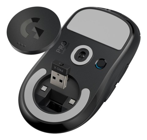 Logitech G Pro X Superlight myszka Gaming Po prawej stronie RF Wireless 25600 DPI
