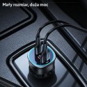 USAMS Ładowarka sam. 1xUSB+1xUSB-C C26 95W (only head) Fast Charge czarny/black CC146TC01 (US-CC146)