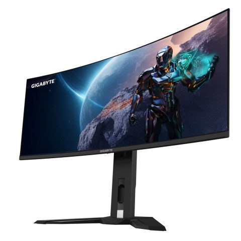 GIGABYTE MO34WQC monitor komputerowy 86,4 cm (34") 3440 x 1440 px Wide Quad HD OLED Czarny