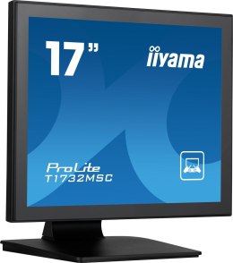 Monitor IIYAMA T1732MSC-B1S 17inch PCAP Bezel Free Front 10P Touch 1280x1024