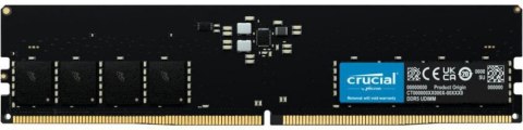 Pamięć CRUCIAL (UDIMM/DDR5/16 GB/5600MHz/1.1V/46 CLCL/SINGLE)