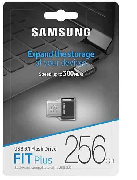 Pendrive SAMSUNG FIT Plus 2020 (256 GB /Grafitowy )