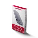Axagon HMC-12GM2 stacja dokująca Przewodowa USB 3.2 Gen 2 (3.1 Gen 2) Type-C Szary