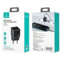 USAMS Ładowarka siec. 1xUSB-C T45 mini 30W (only head) PD3.0 Fast Charging czarny/black CC148TC01 (US-CC148)