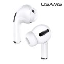 USAMS Słuchawki Bluetooth 5.0 TWS Emall Series bezprzewodowe biały/white BHUYM01 (US-YM001)